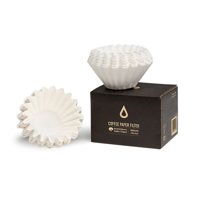 Timemore 泰摩咖啡 日制B75 蛋糕滤纸 金龙滤杯  50枚/盒 - 咖啡壶/周边 - 纸 