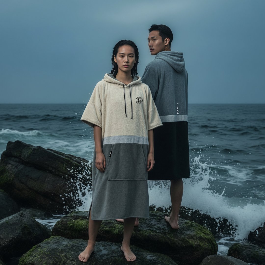 HAGWOUTDOOR Cozi Series Trinity Sandy 毛巾衣 - 其他 - 聚酯纤维 