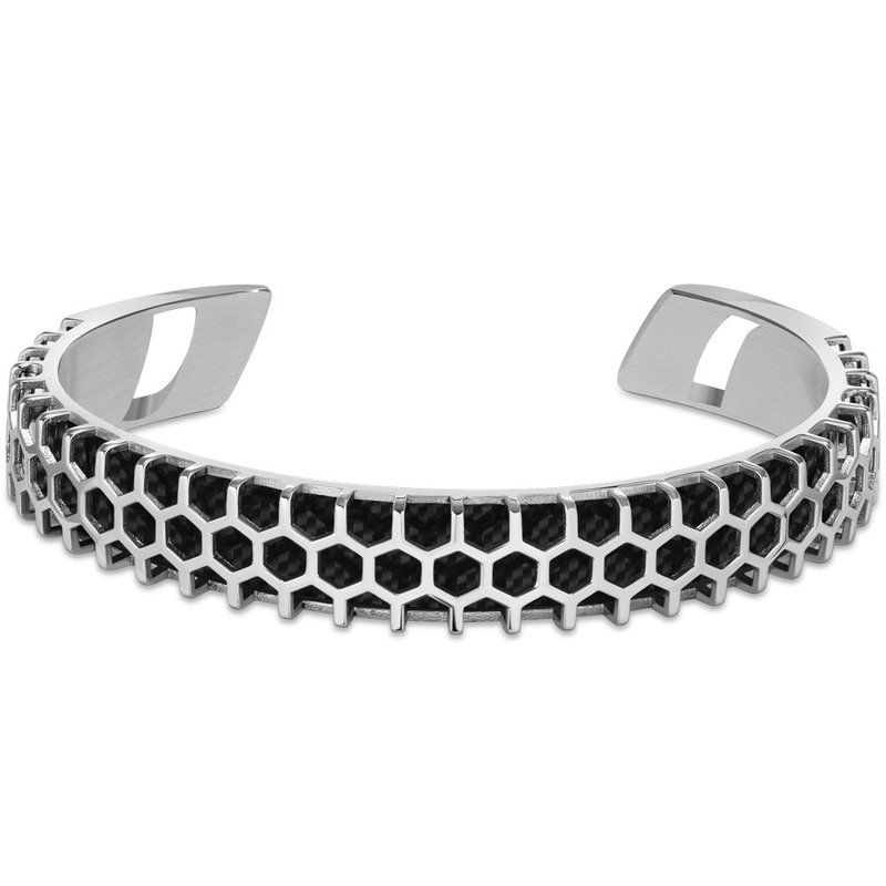 McLaren 限量2折 顶级英国超跑不锈钢碳纤维手环 全新专柜展示 - 手链/手环 - 其他金属 