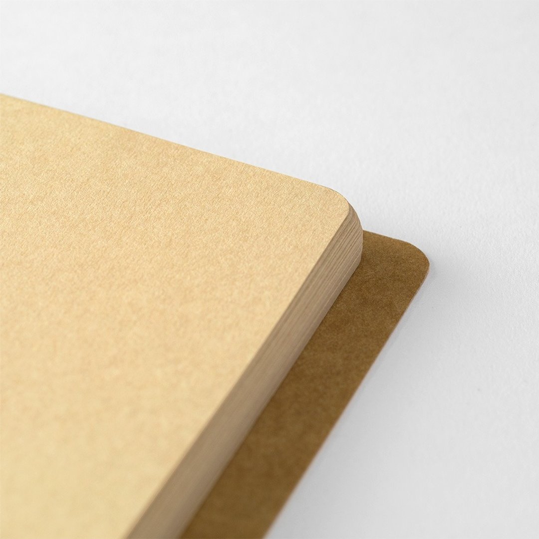 Spiral Ring Notebook A6 Slim - 牛皮 - 笔记本/手帐 - 纸 卡其色