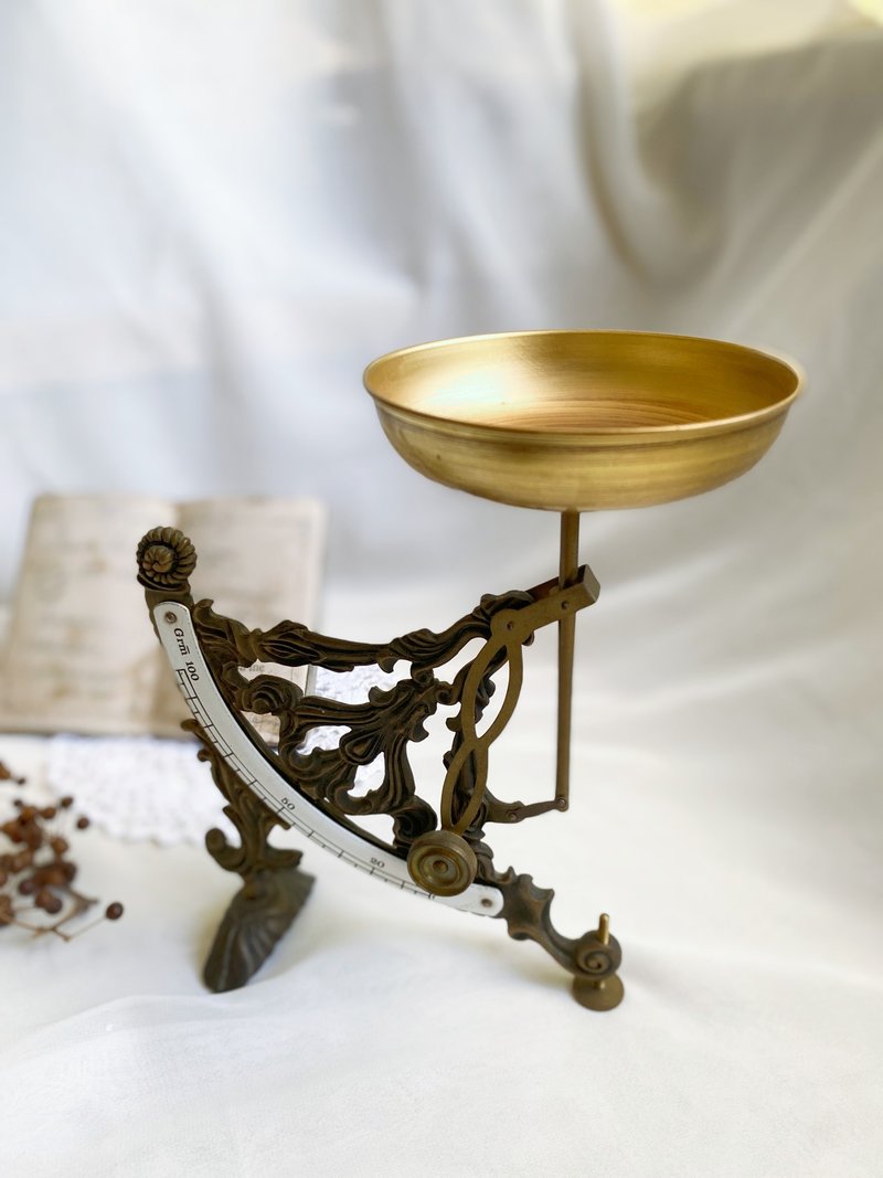 【好日恋物】德国VINTAGE 早期铜雕手制秤 - 其他 - 其他金属 多色
