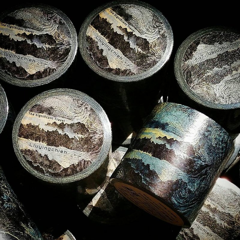 Liuyingchieh : The Significant Travel - 和纸胶带 Washi Tape - 纸胶带 - 纸 银色
