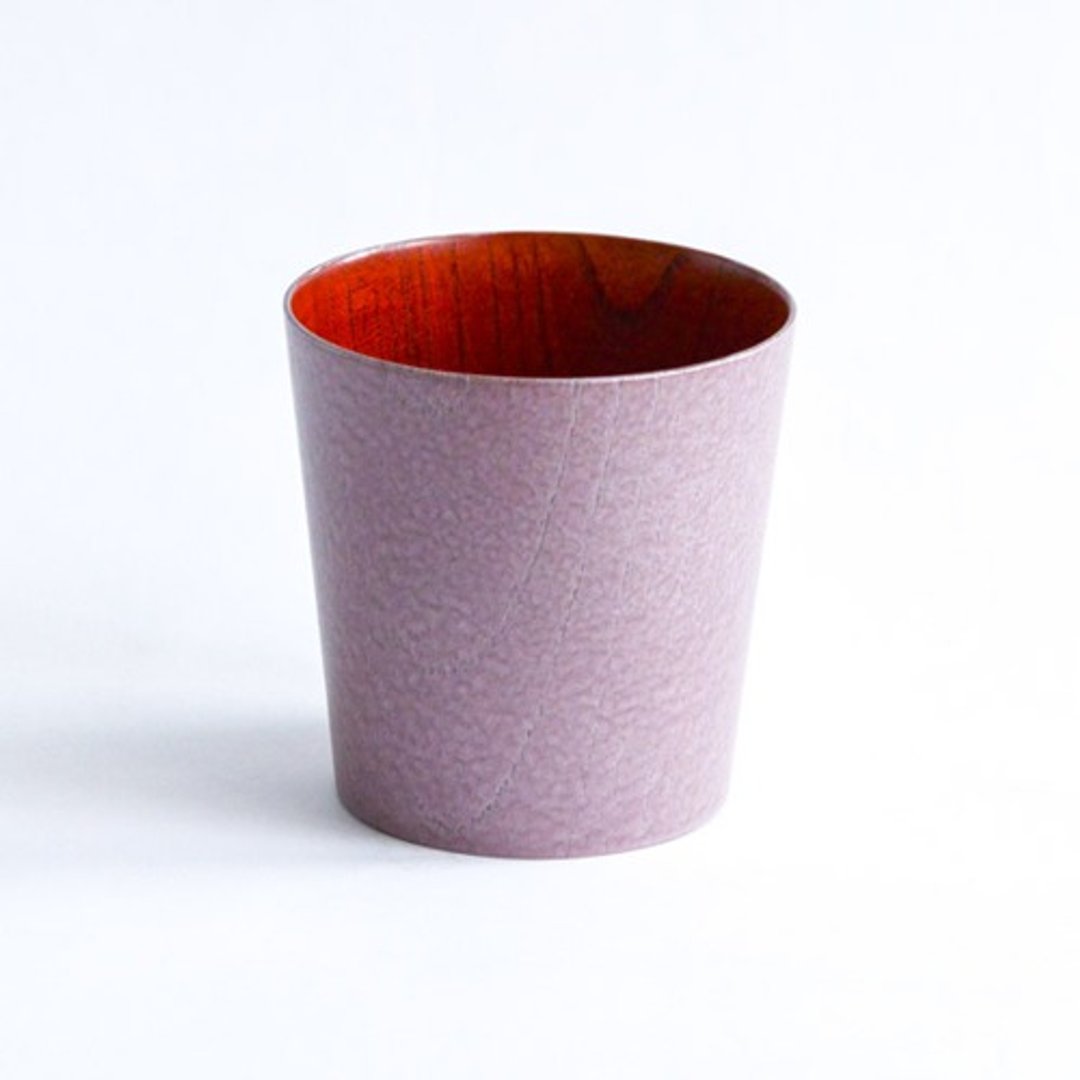 Hollow cup Silky Pink L - 咖啡杯/马克杯 - 木头 