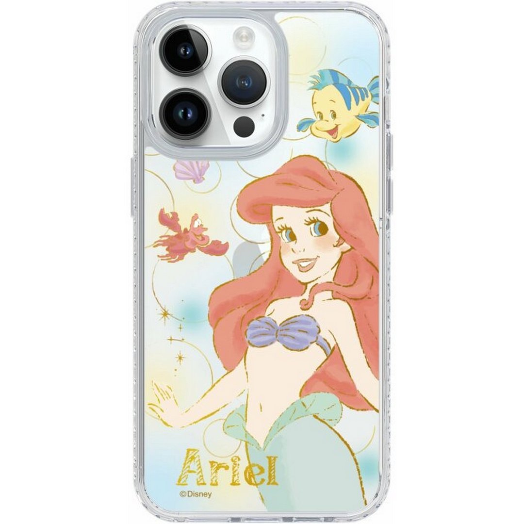 迪士尼公主爱丽儿 iPhone16 SamsungS25 烫金字 气垫/标准/镜面壳 - 手机壳/手机套 - 塑料 多色