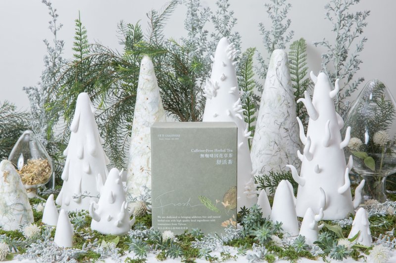 晚上喝也不怕睡不着【薄荷复方舒活茶】 (附礼袋与心意小卡) - 茶 - 新鲜食材 绿色