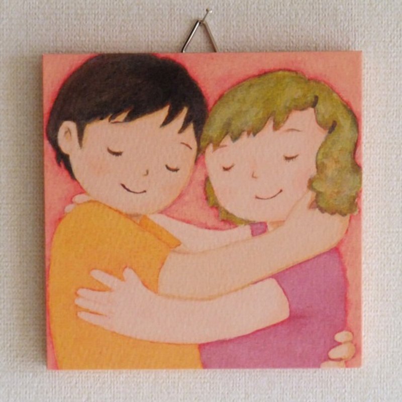 Mini panel No.8 / Common Language - 海报/装饰画/版画 - 纸 橘色