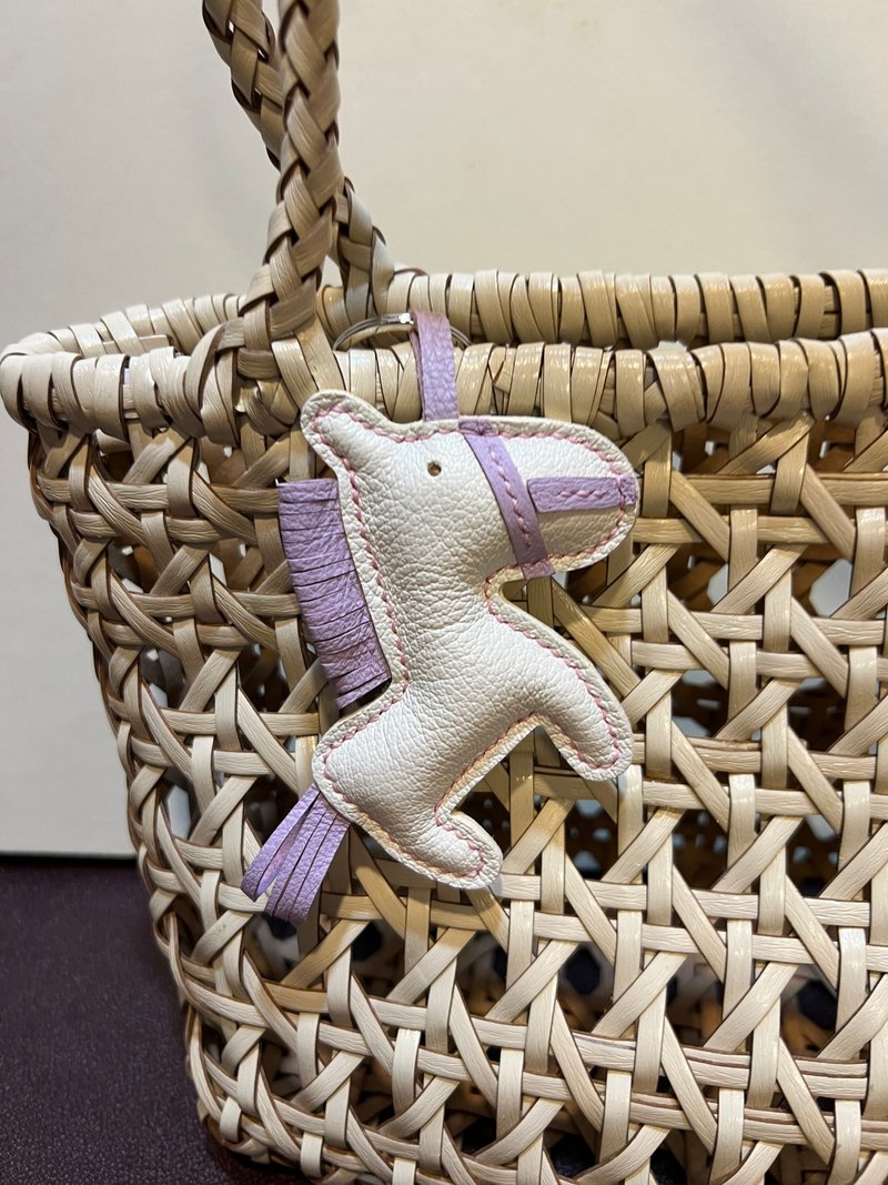 紫色超马-皮革吊饰 - 吊饰 - 真皮 紫色