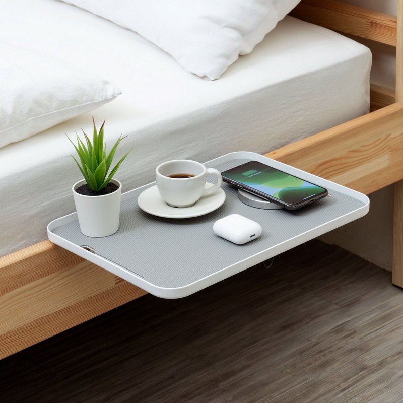 MONITORMATE ProSHELF 高强度床边型置物架 在家工作 防疫 - 置物架/篮子 - 铝合金 灰色