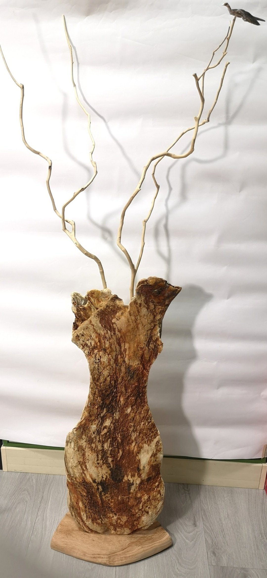 -花瓶- 立体摆饰 摆饰品 手作艺品 艺术摆件 - 摆饰 - 其他材质 咖啡色