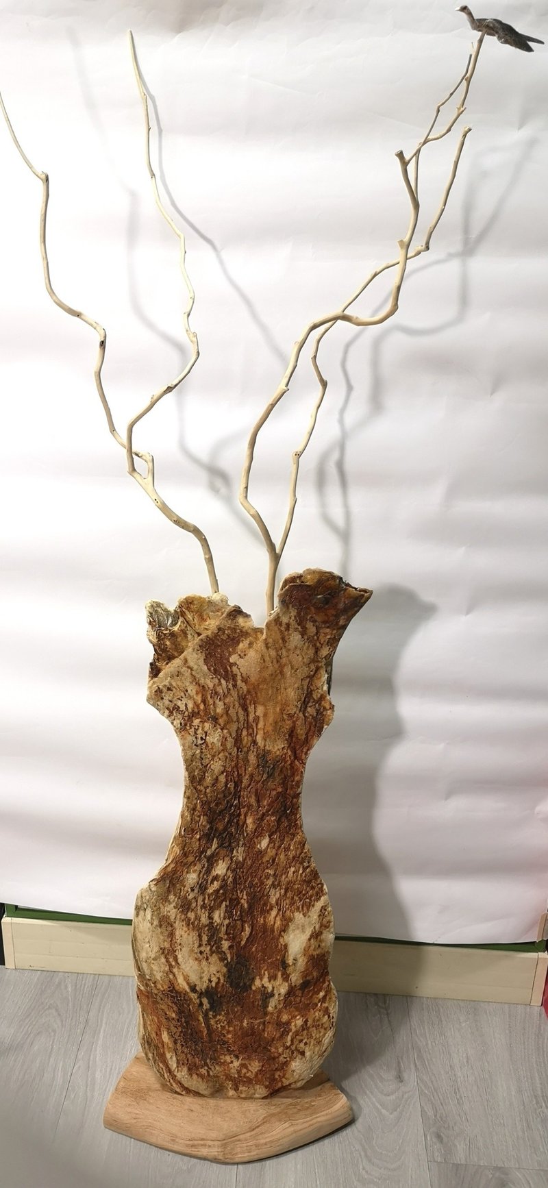 -花瓶- 立体摆饰 摆饰品 手作艺品 艺术摆件 - 摆饰 - 其他材质 咖啡色