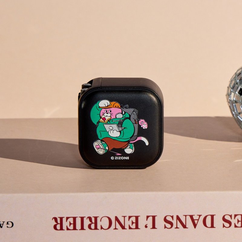 ZIZONE学院穿搭GaN 45W Type-C双孔充电头 - 数码小物 - 塑料 多色