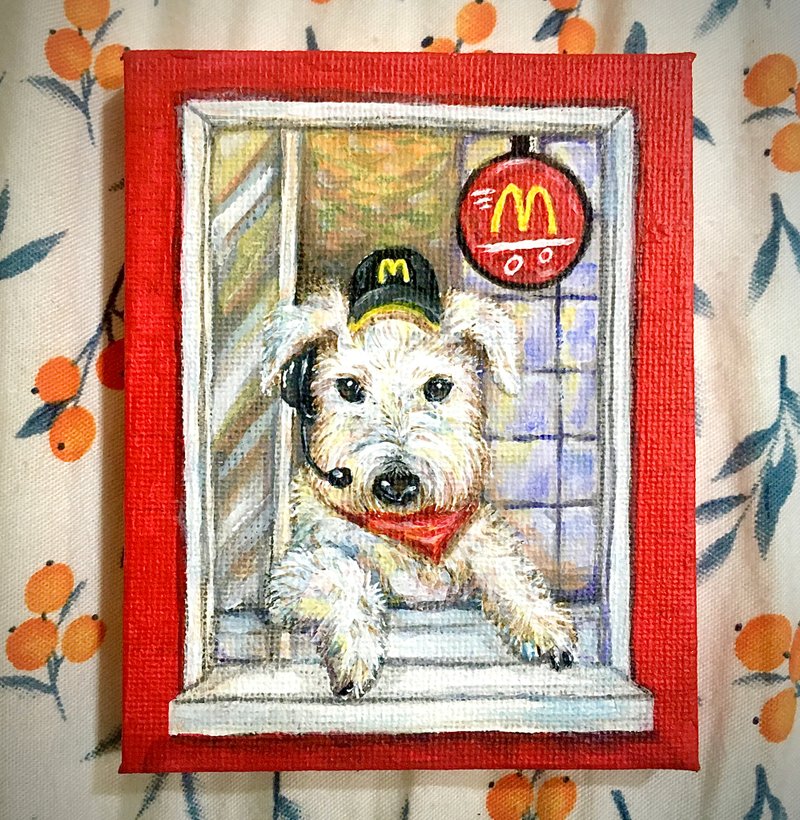 10*8画布订制 - 订制画像 - 颜料 