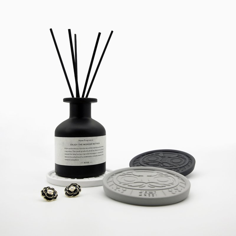 越谷だるま COASTER I 置物皿 I 水泥 I 水盘 I 杯垫 I 清水模－ - 收纳用品 - 水泥 灰色