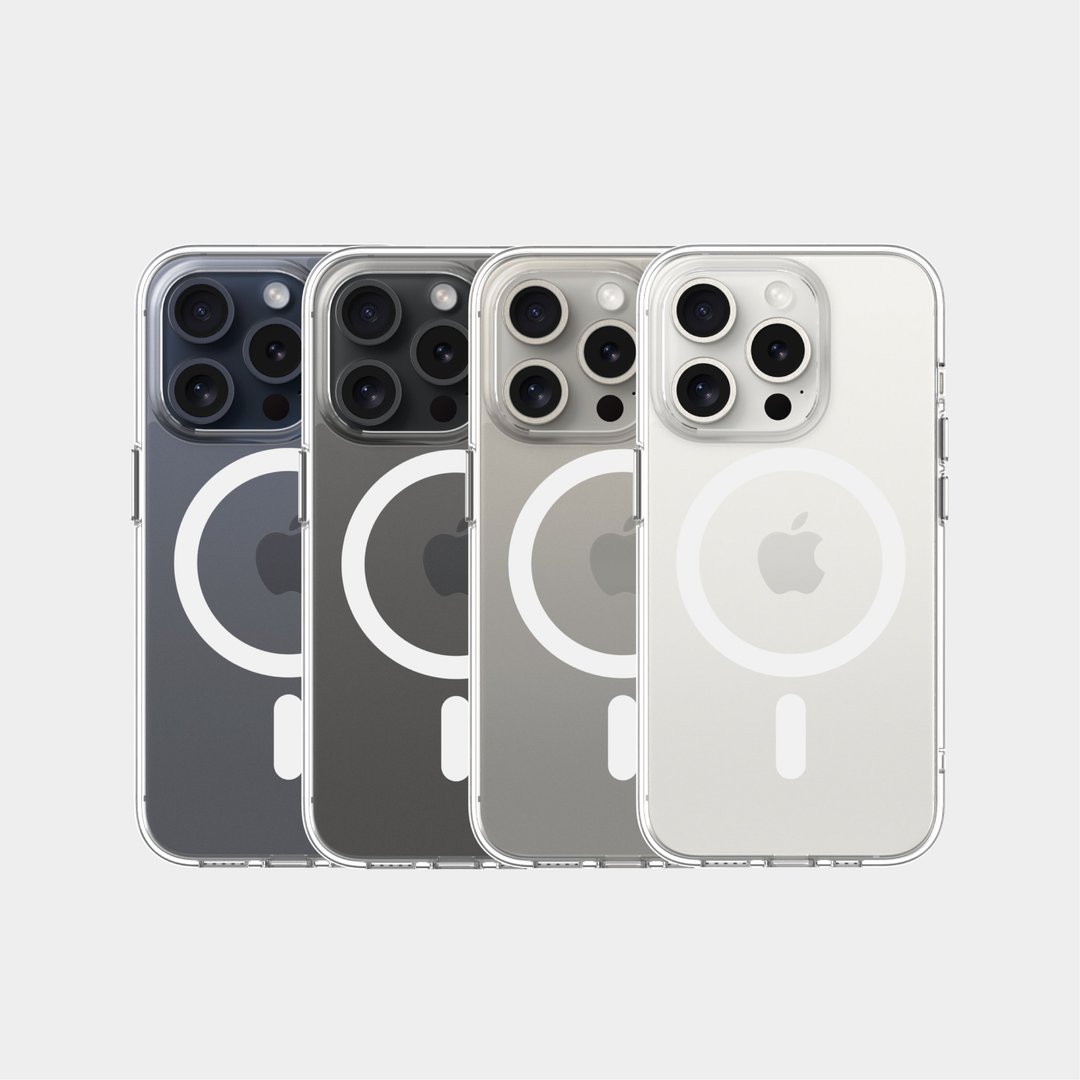 【UNIU】iPhone 15 系列 EÜV Pro 变色透明壳-开孔式 (MagSafe) - 手机壳/手机套 - 塑料 