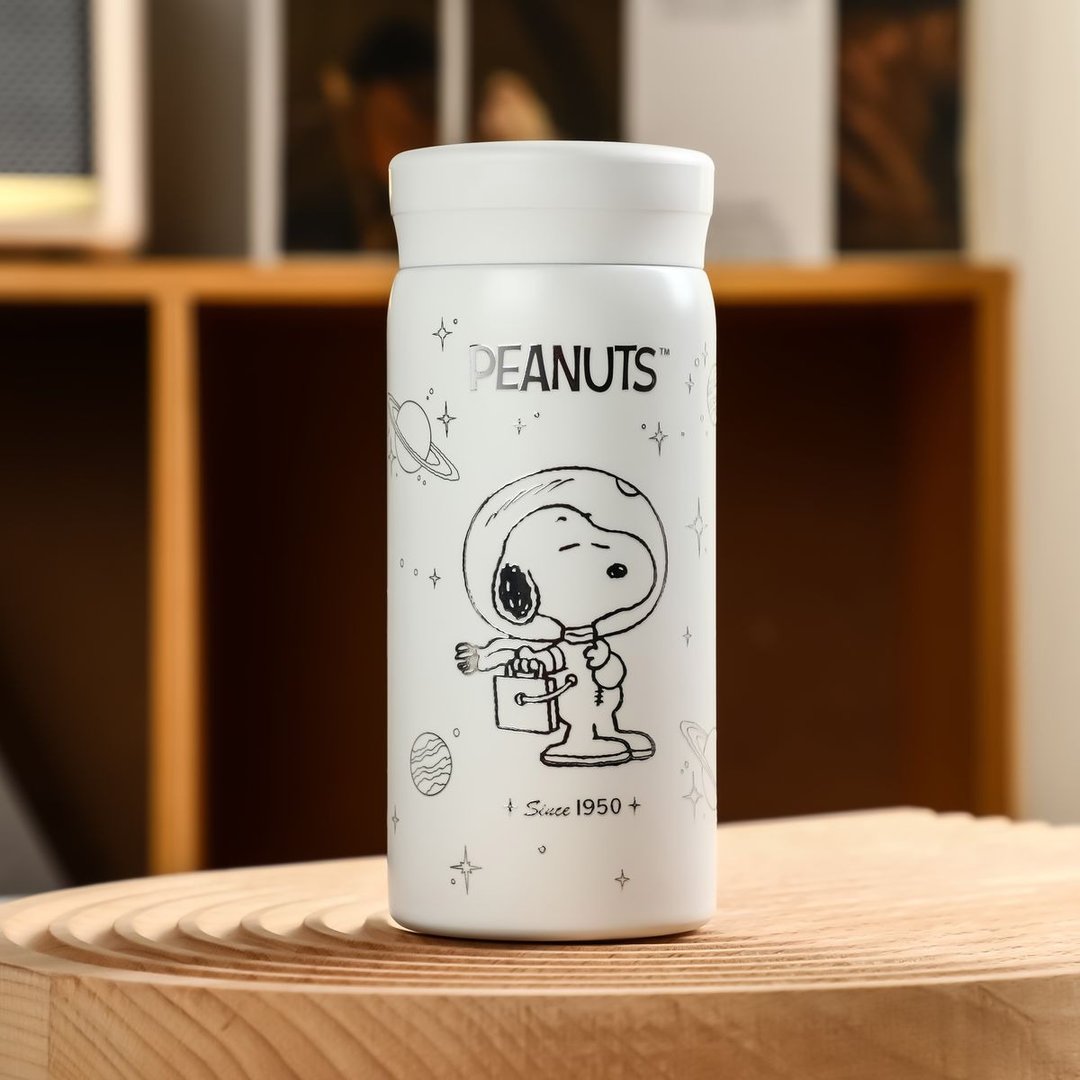 VIPO Snoopy 迷你口袋保温瓶 200ml SP37482 - 保温瓶/保温杯 - 不锈钢 