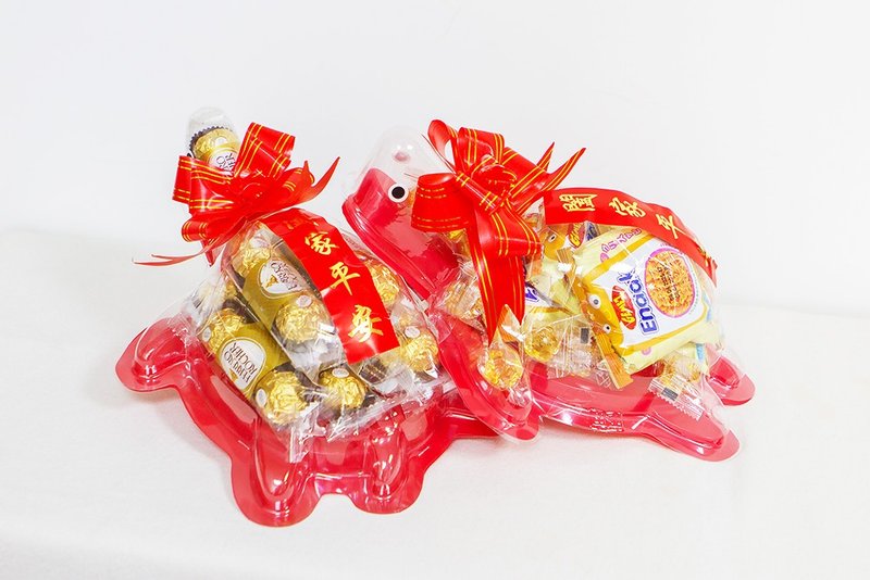 平安龟 神明生日拜拜 祝寿商品 多款可挑 - 零食/点心 - 新鲜食材 红色