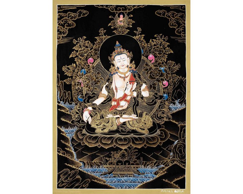 传统佛教白度母唐卡 - 墙贴/壁贴 - 其他材质 多色