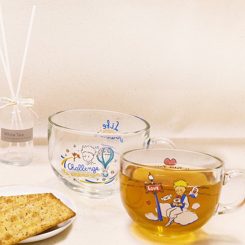 【The Little Prince 小王子】麦片杯 早餐杯 优格杯 牛奶杯 共2 - 玻璃杯 - 玻璃 