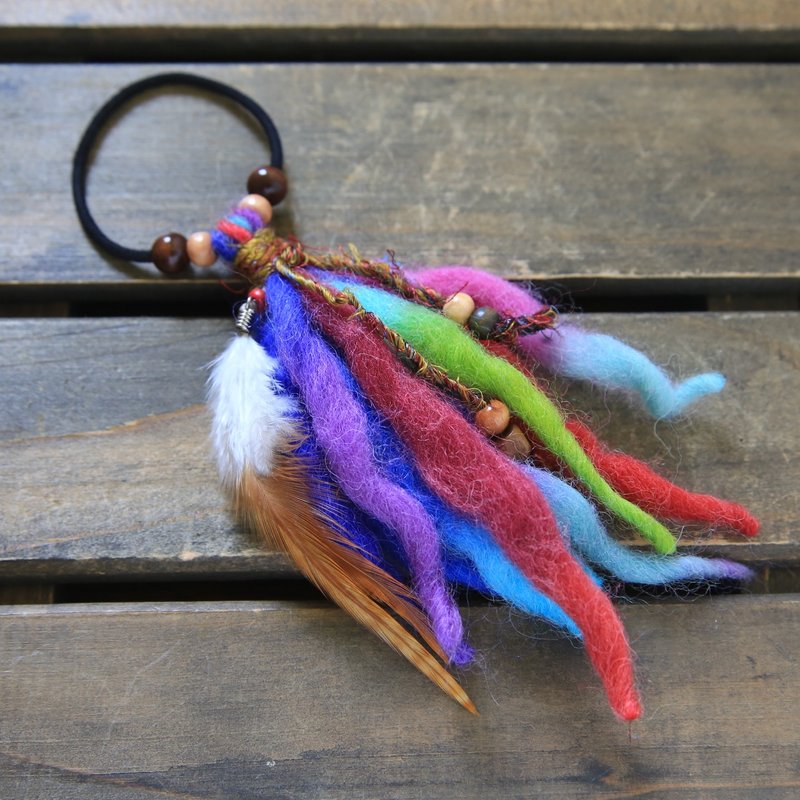 针织橡胶饰品 - 发饰 - 其他材质 多色