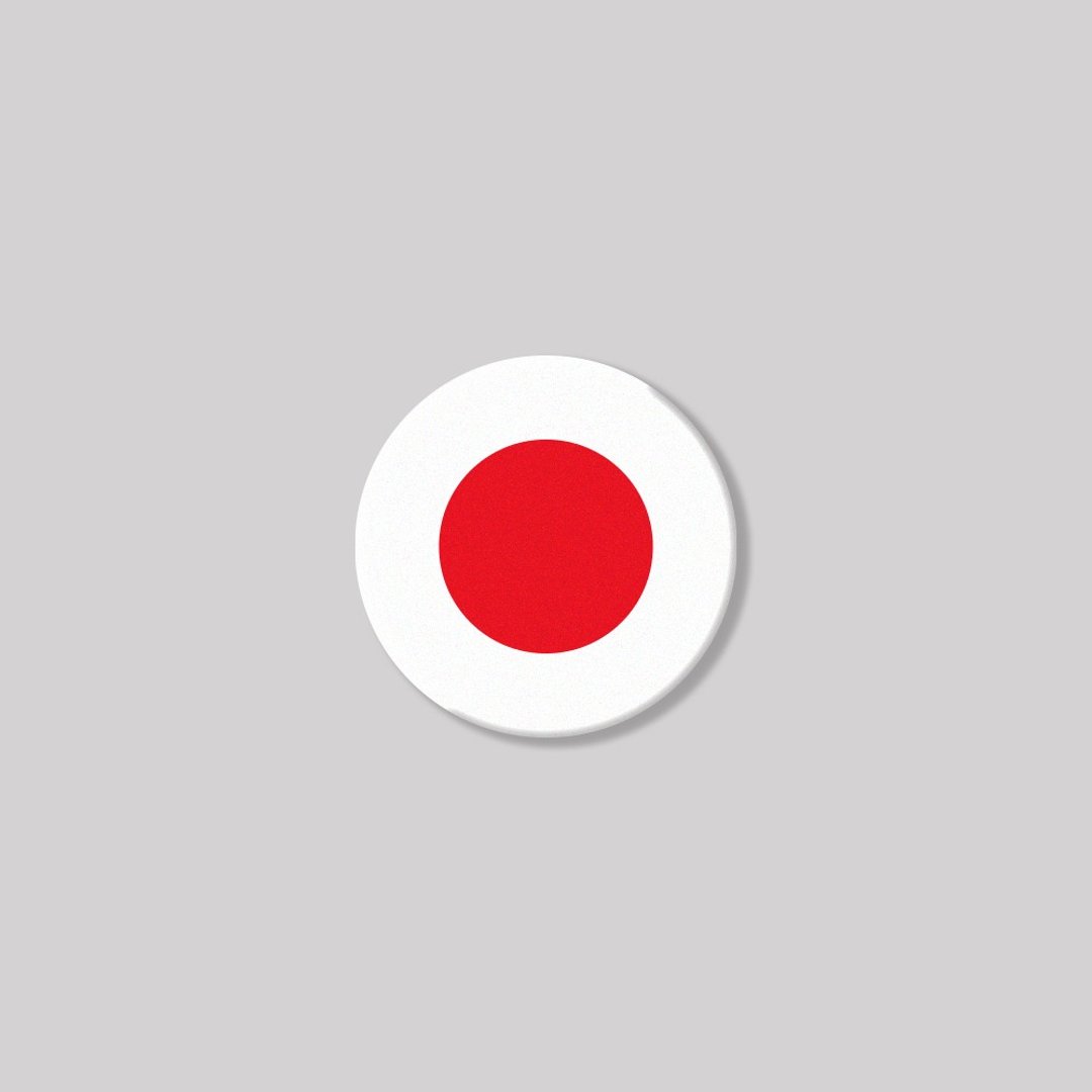 日本/圆形/铝牌饰贴 SunBrother孙氏兄弟 - 贴纸 - 铝合金 