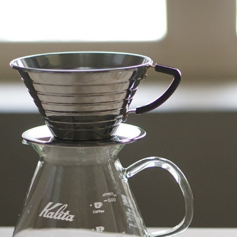 【日本】Kalita│185系列 不锈钢 蛋糕型滤杯 - 其他 - 不锈钢 银色