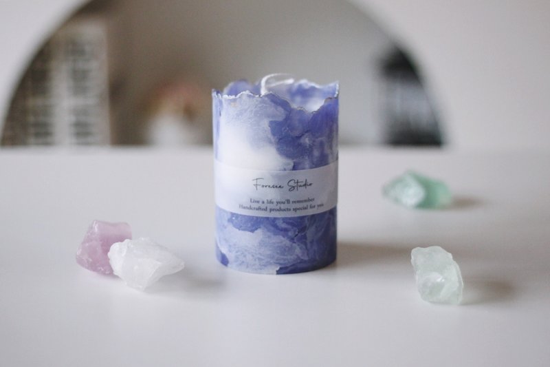 日式蜡烛设计 Marble Container Candle 大理石容器蜡烛 文化币可 - 蜡烛/香氛 - 蜡 