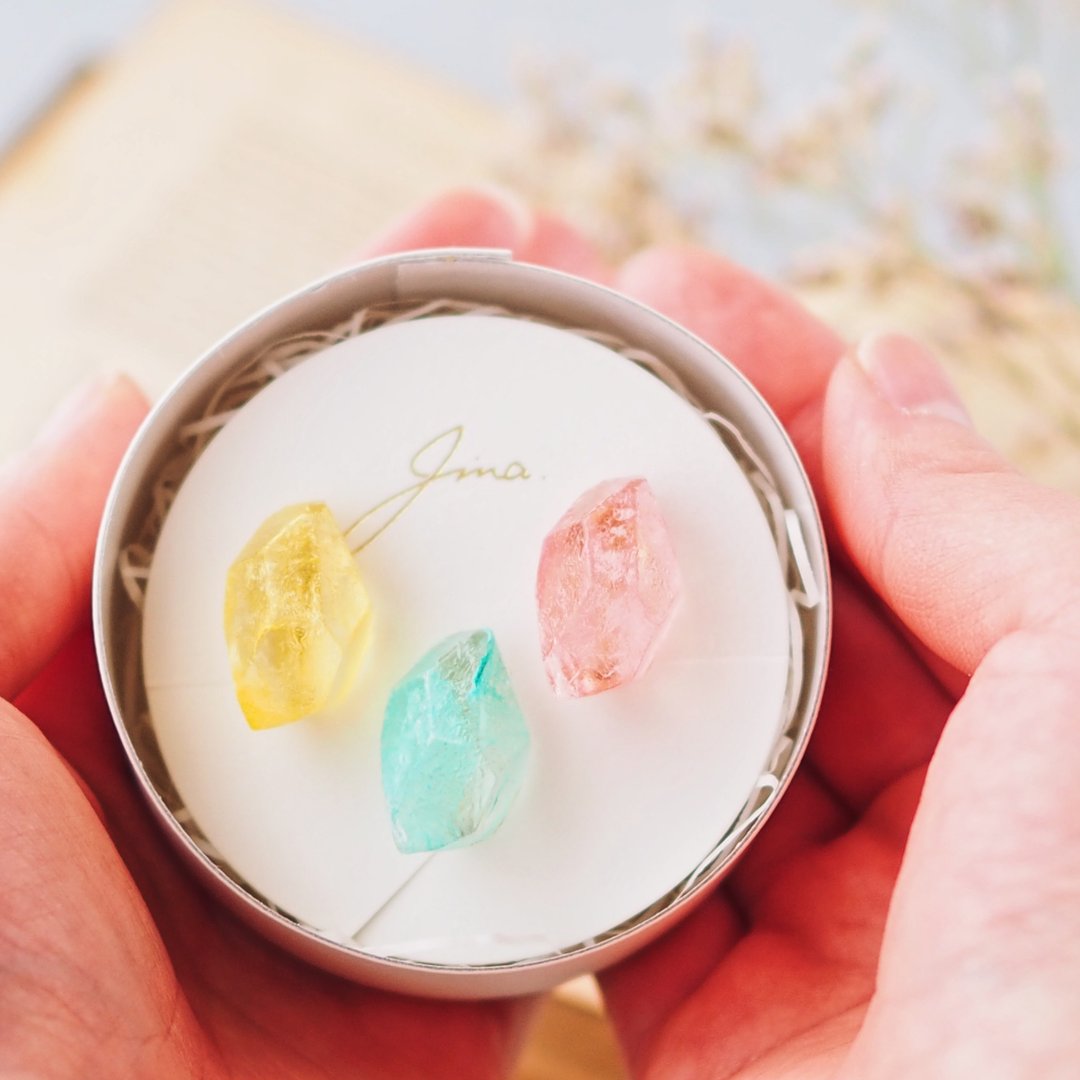 Mino Japanese Paper Drop Assorted Earrings / Clip-On - 耳环/耳夹 - 纸 多色