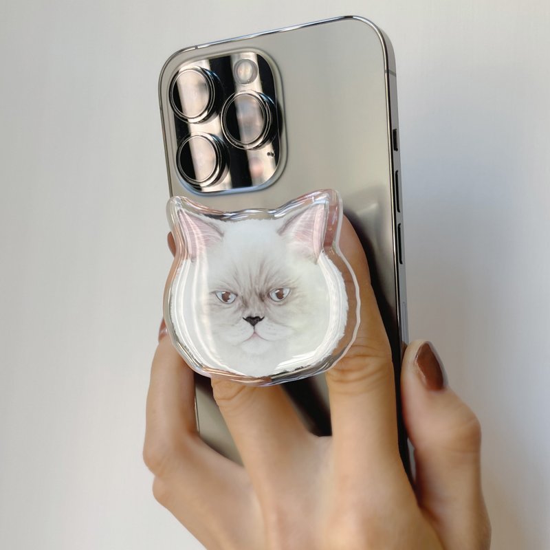 加购。手机气囊支架 | 定制 专属 情侣 宠物 家庭 结婚 朋友 礼物 - 手机配件 - 压克力 