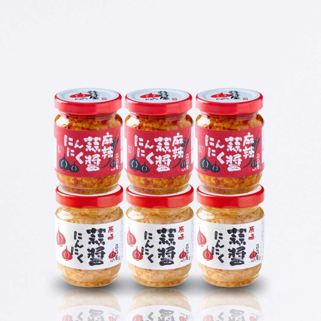 【蒜蒜屋快速到货】综合蒜酱6入包邮优惠组-任选 蒜香十足 云林蒜 - 酱料/调味料 - 玻璃 白色