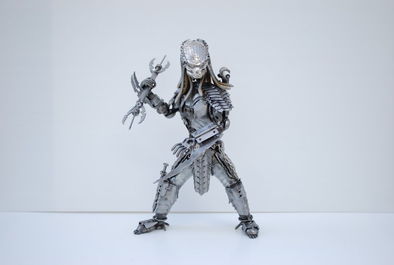 异星猎人雕塑 惊艳焊接工艺 酷炫生日礼物 (A2/J) - 摆饰 - 其他金属 