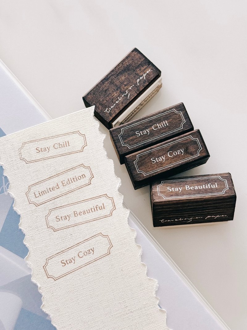 Stay & Limited Edition 印章 - 印章/印台 - 橡胶 