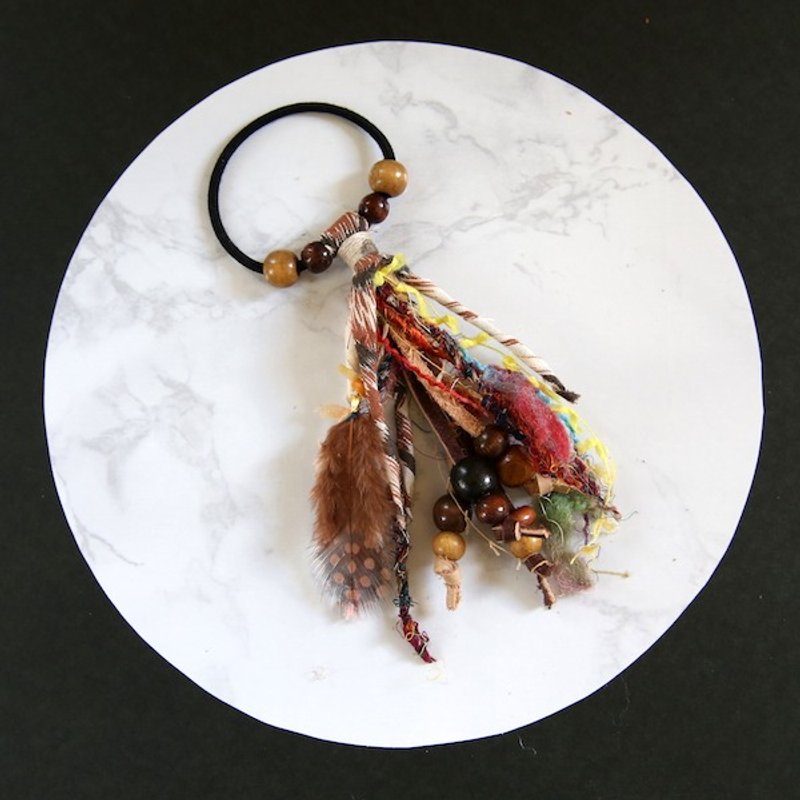 Feather's rubber decoration - 发饰 - 其他材质 