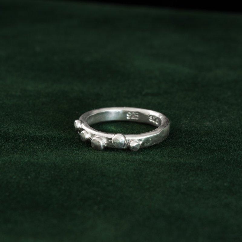 【soid Studio适品】925银戒指-落珠 - 戒指 - 纯银 