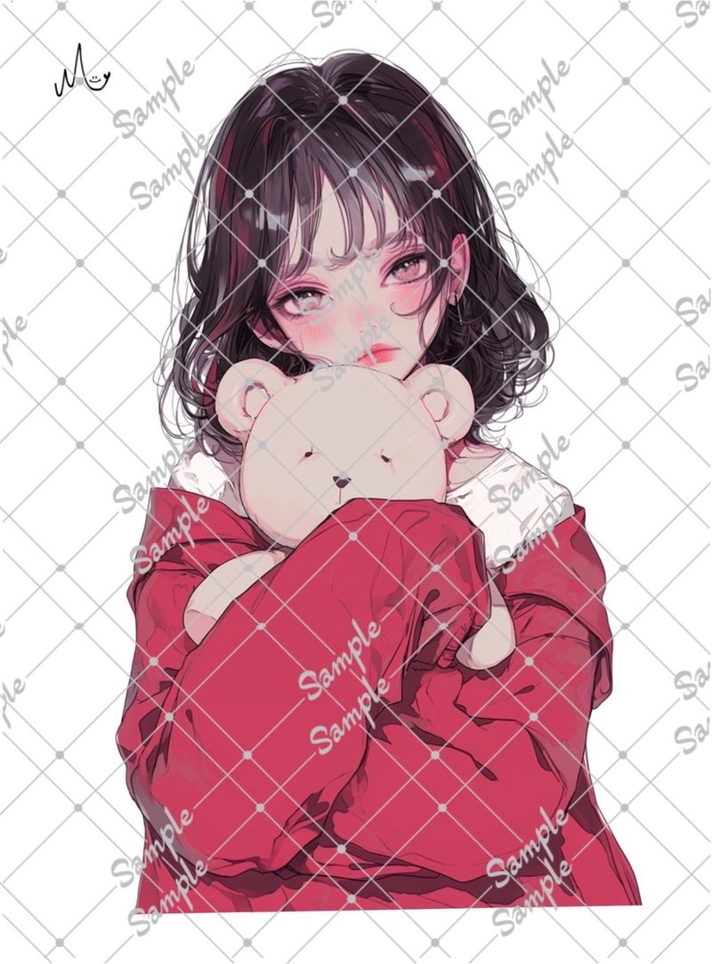 原创人物贴纸 9月新款 - 贴纸 - 纸 