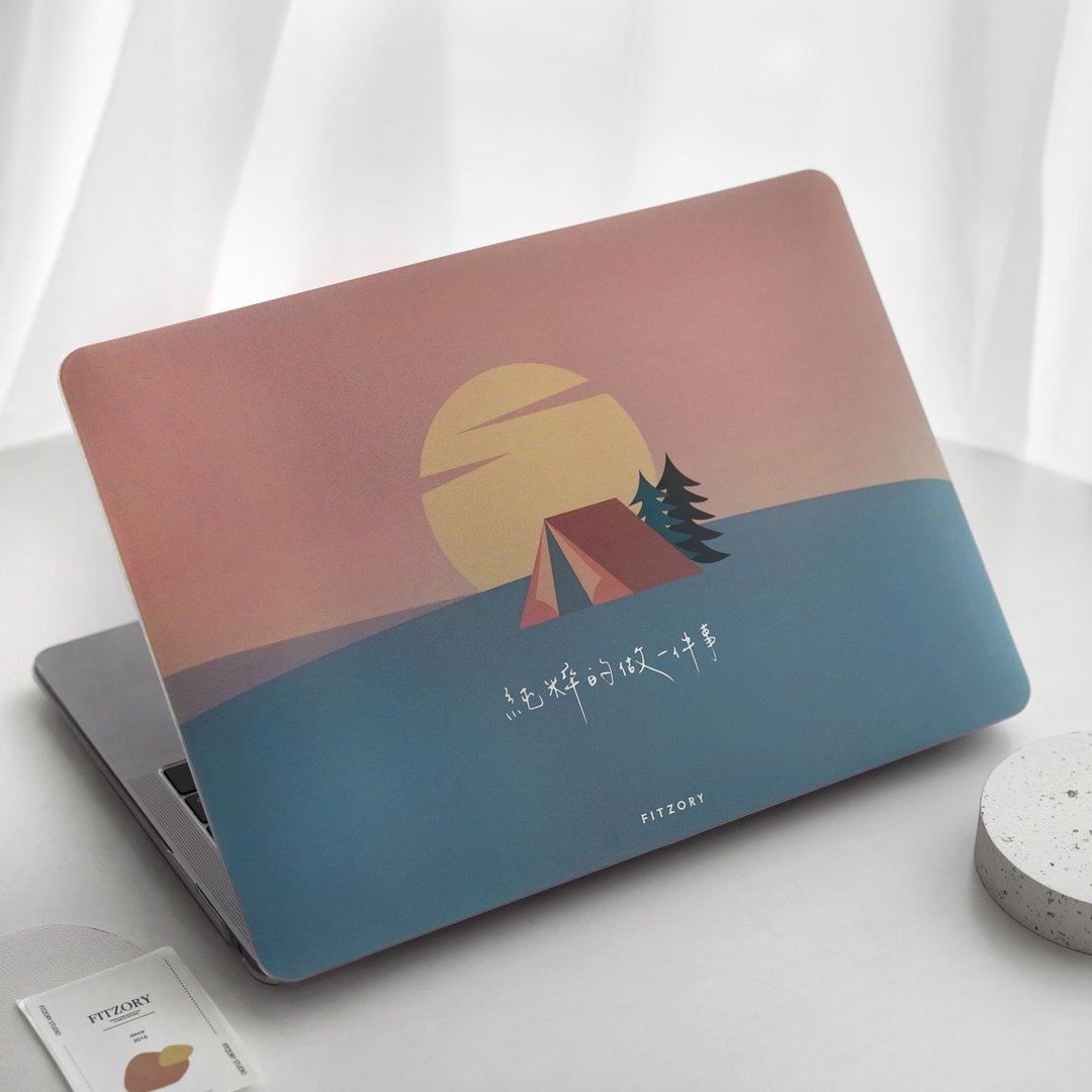【FITZORY】日常系列款 - Sunset | Macbook保护壳 - 平板/电脑保护壳 - 塑料 透明