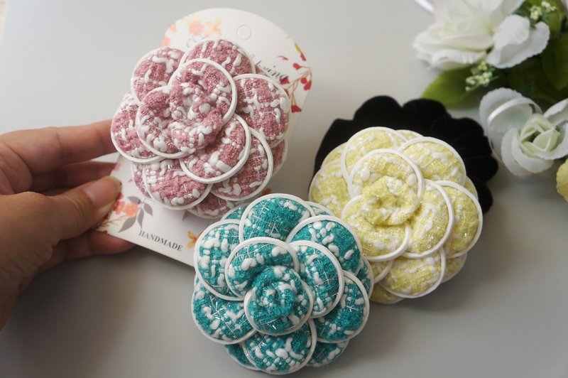 D2-舒适耐用大肠圈 - 发圈发束大肠圈马尾公主头类 香香风毛尼 - 发饰 - 其他材质 多色