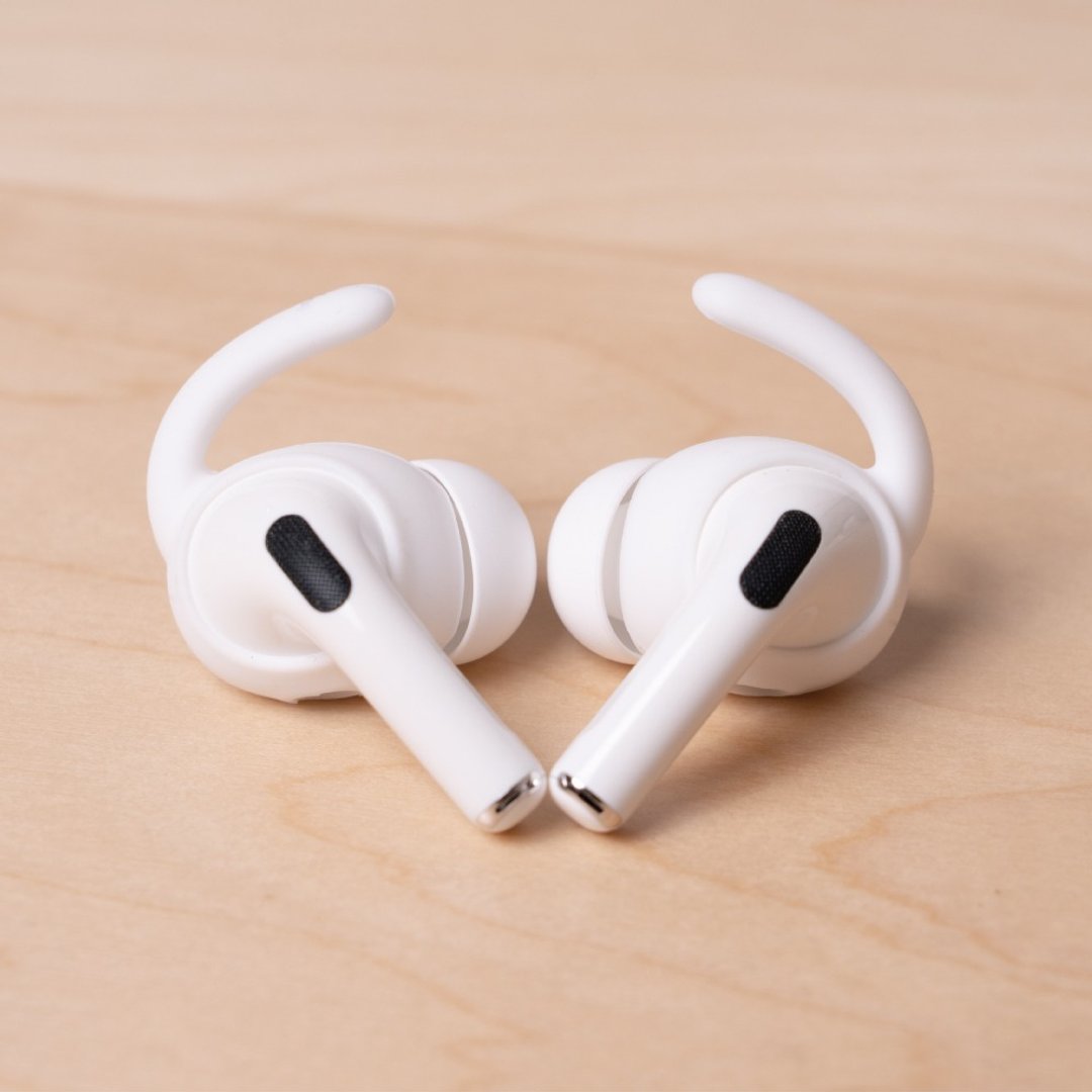 AirPods Pro 耳挂式运动防掉耳机套 (三组入附收纳套) - 数码小物 - 硅胶 白色