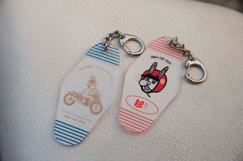 Vintage Motocycle | 钥匙圈 - 钥匙链/钥匙包 - 压克力 多色