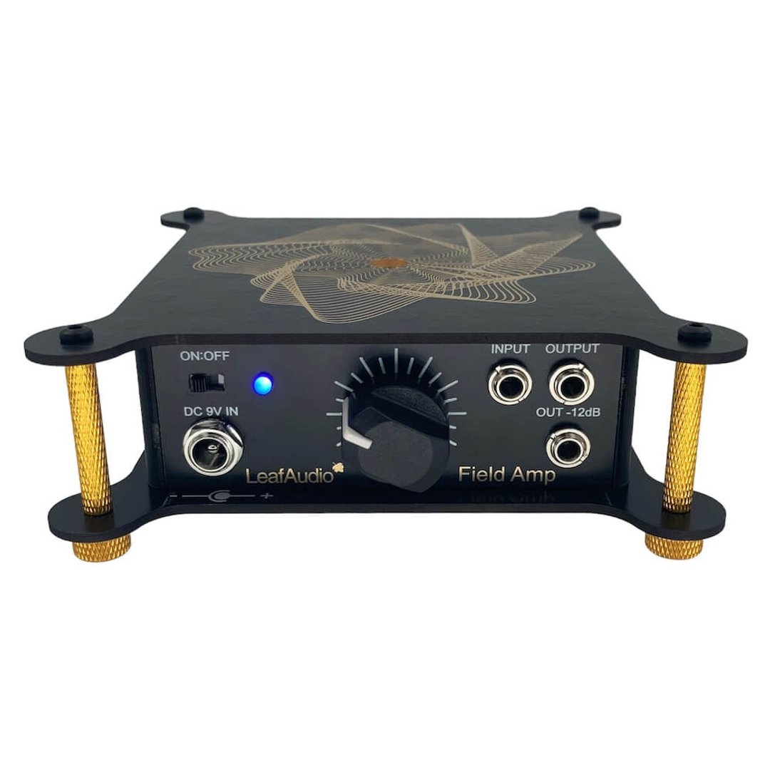 LeafAudio Field Amp Contact Mic 接触式麦克风专用扩大机 - 数码小物 - 铝合金 白色