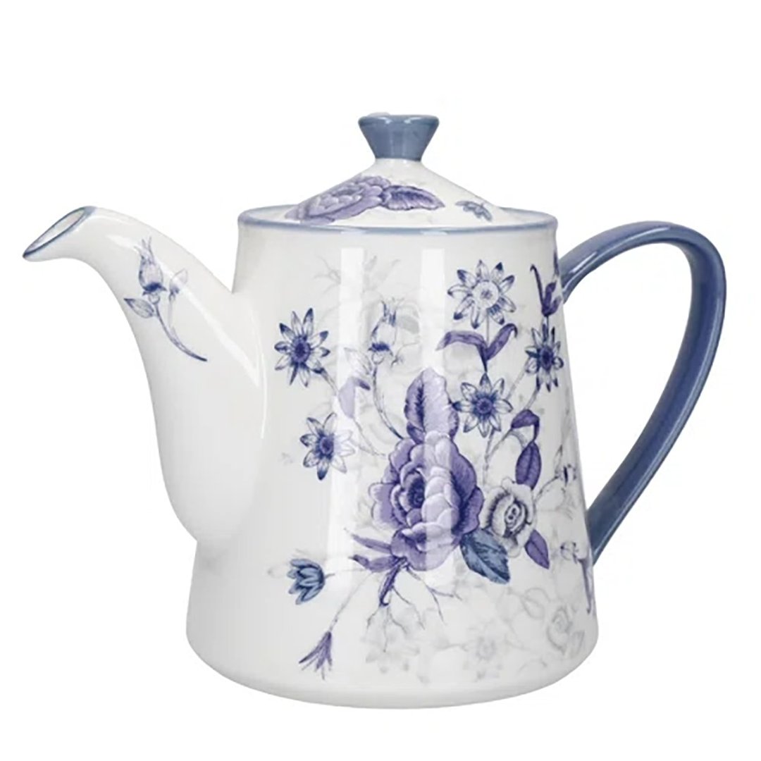 London Pottery / 蓝玫瑰茶壶 / 900毫升 - 茶具/茶杯 - 陶 蓝色