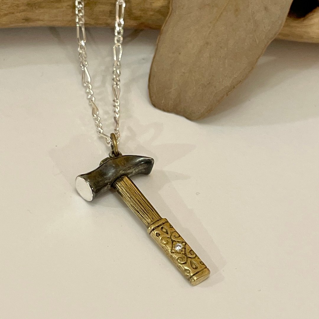 Doroly's Mysterious Hammer - 项链 - 纯银 银色