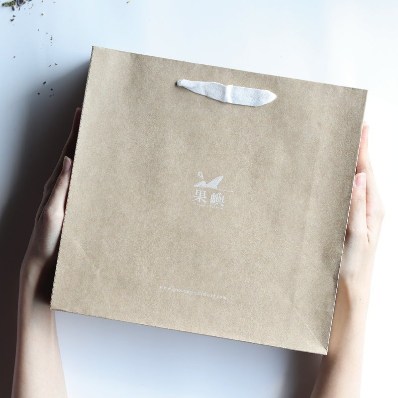 【加购商品】果屿  |  手提礼品袋(大) - 其他 - 纸 卡其色