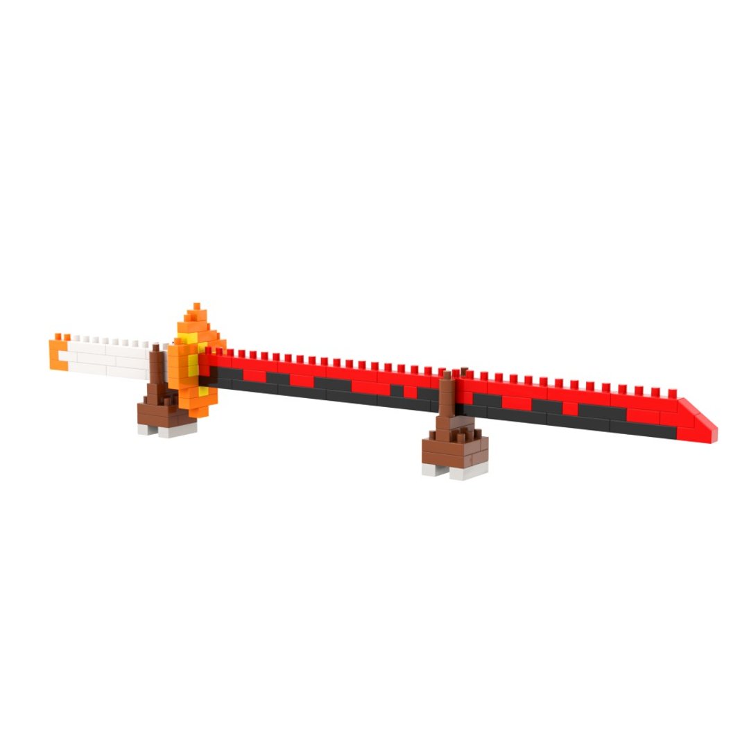 Archbrick 炎-日本传统武士刀微积木 Nanoblock - 玩偶/公仔 - 塑料 多色