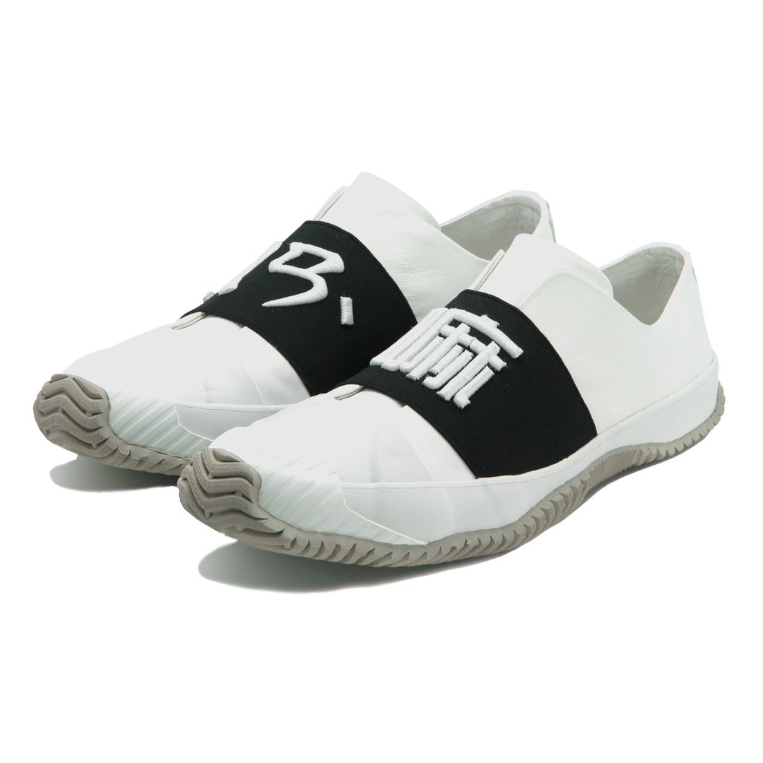 Sweet Villians M1193 手工真皮男休闲鞋 白色Sneaker - 男款休闲鞋 - 真皮 白色