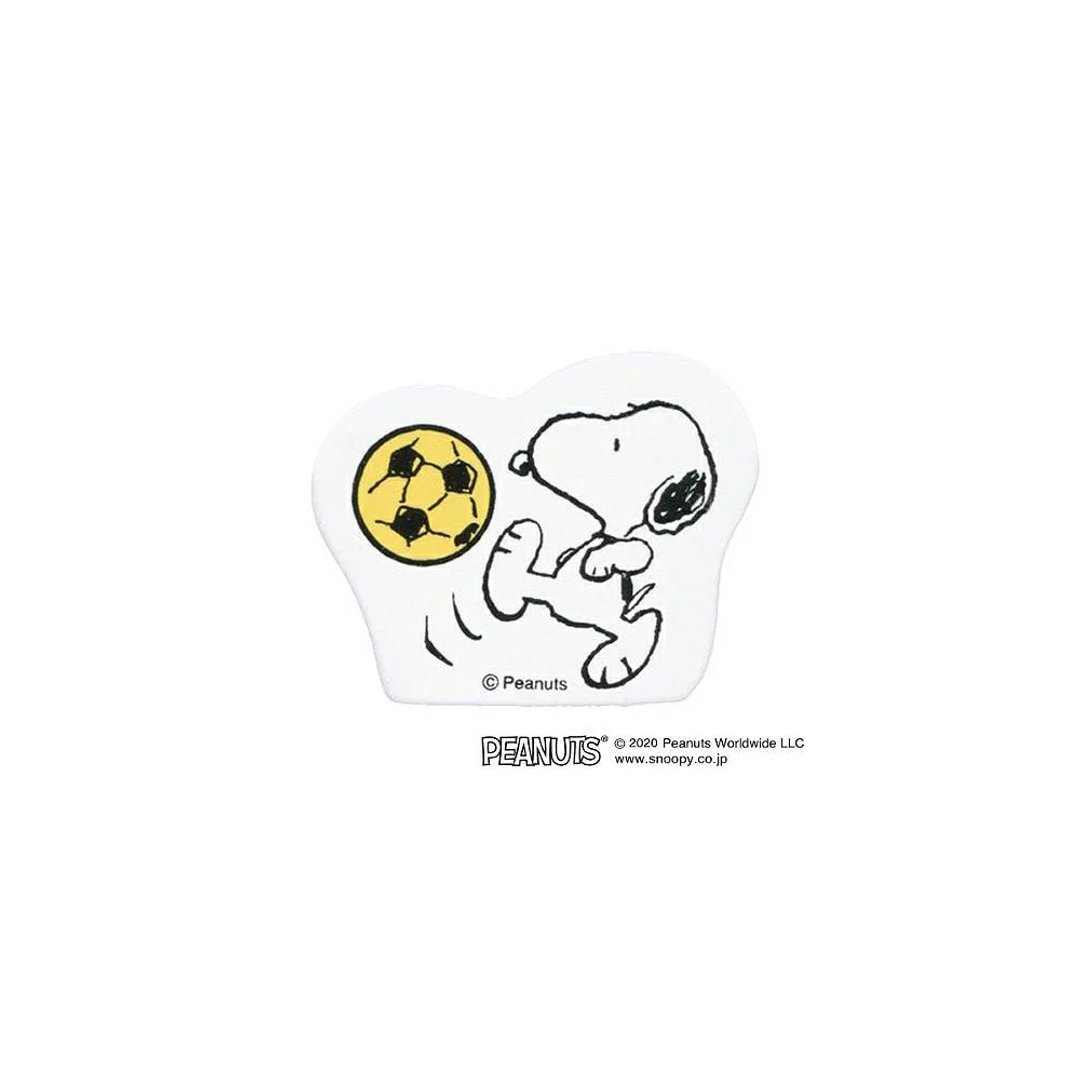 【KODOMO NO KAO】Snoopy木头造型印章 H 踢足球 - 插画/绘画/写字 - 木头 