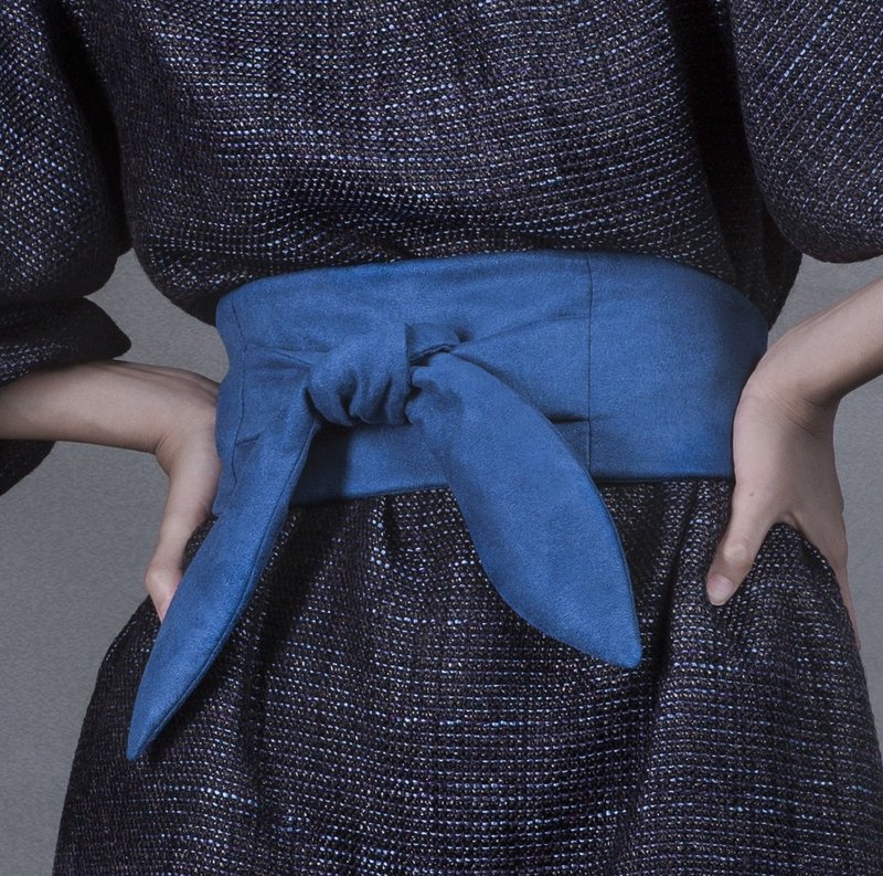 YIBO/深蓝后扣前绑腰封 - 皮带/腰带 - 聚酯纤维 