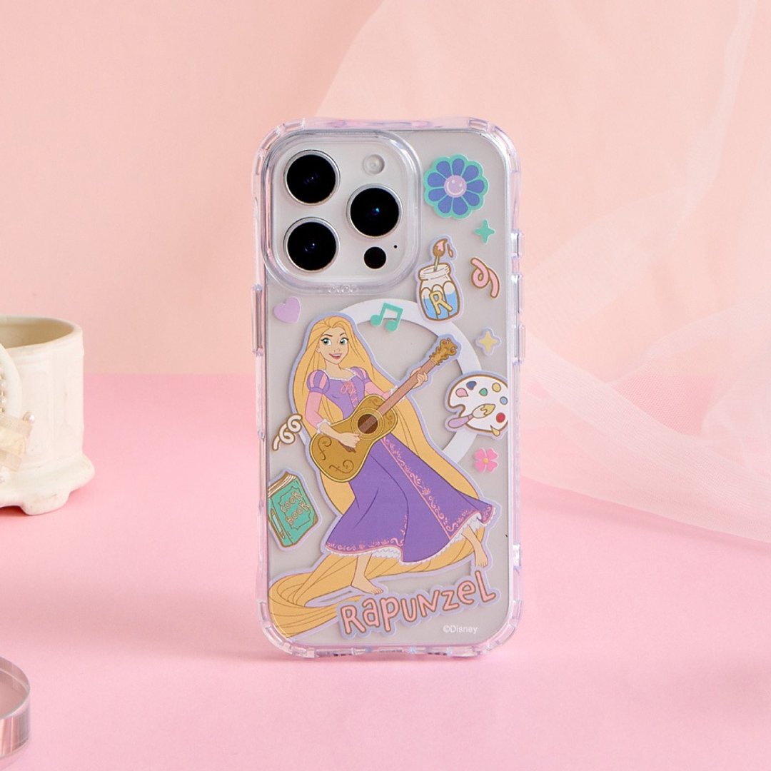 Disney公主-乐佩款抗黄防摔MagSafe iPhone手机壳 - 手机壳/手机套 - 塑料 透明