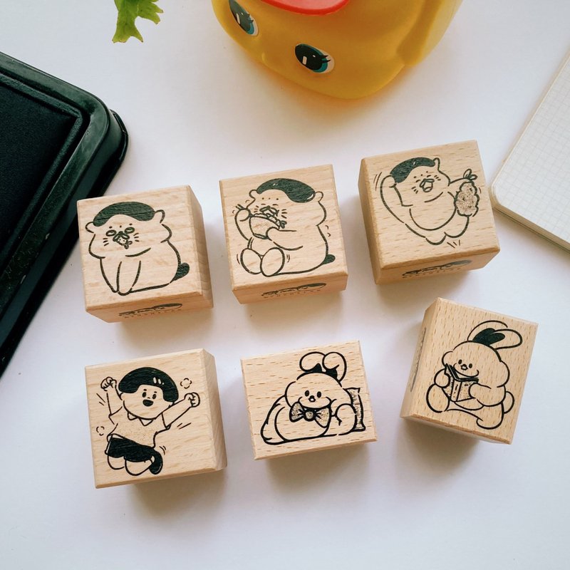 2023 愚室橡木印章 - 印章/印台 - 木头 