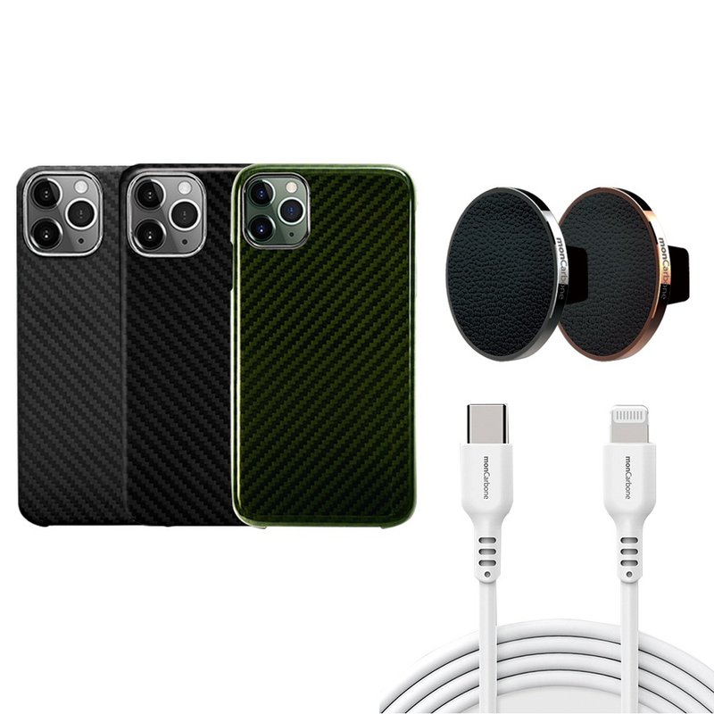 【iPhone11系列】独家限定6折福袋 - 手机壳/手机套 - 碳纤维 黑色