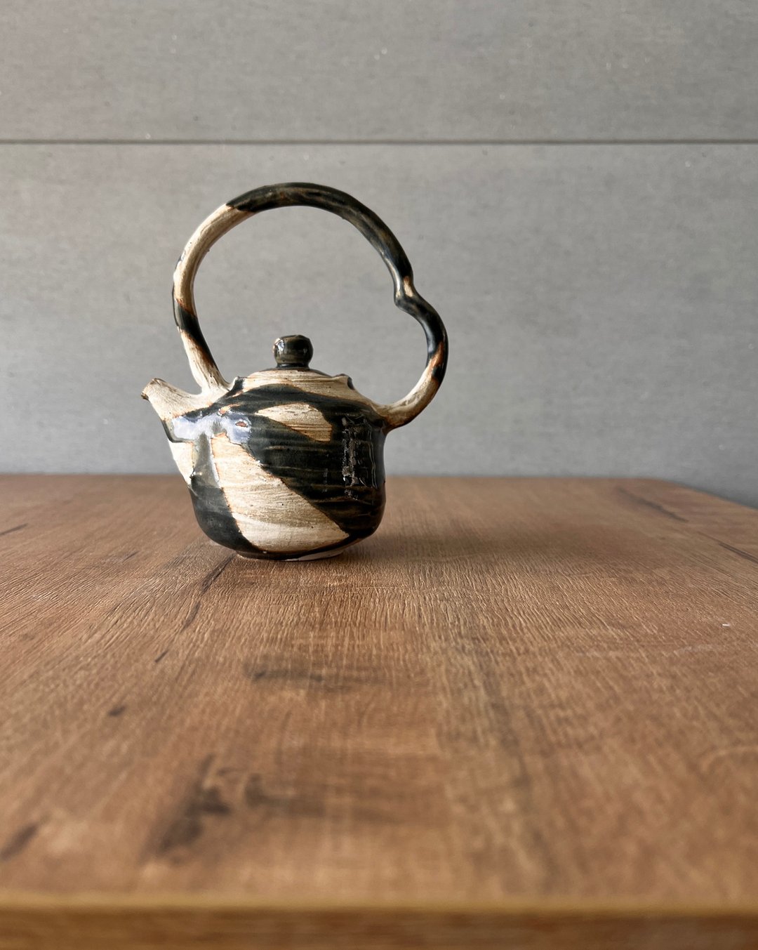 墨蓝 提梁壶 | 陶茶具 - 茶具/茶杯 - 陶 黑色